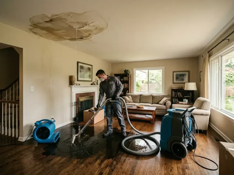 attic-pipe-burst-ceiling-drip-008 — frequently asked questions, Water Damage Restoration & Carpet Care in South Tucson, AZ